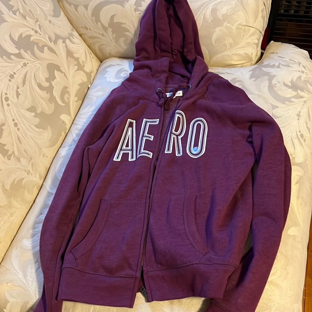 Purple Aeropostale hoodie